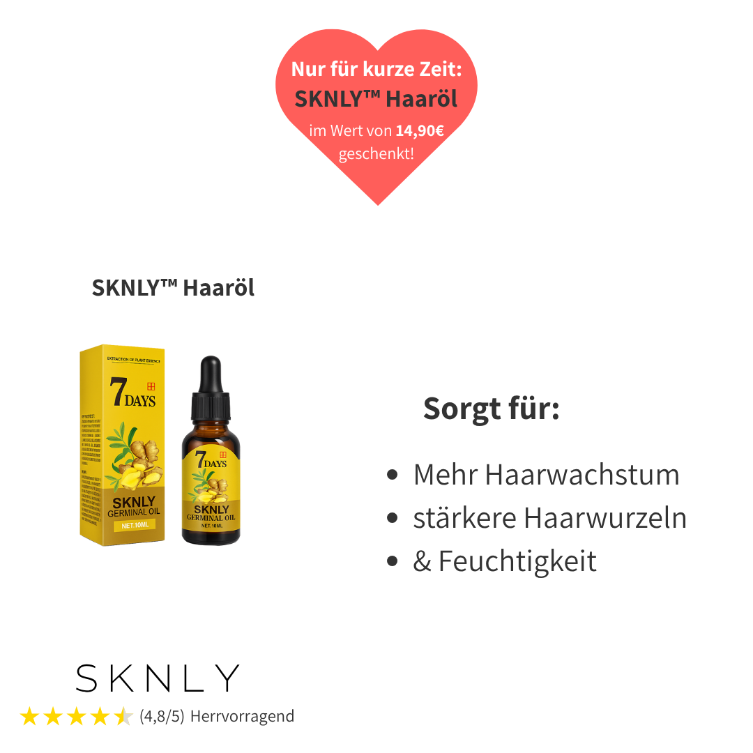 SKNLY™ 3in1 Kopfhaut-Massagebürste für kräftiges & volleres Haar