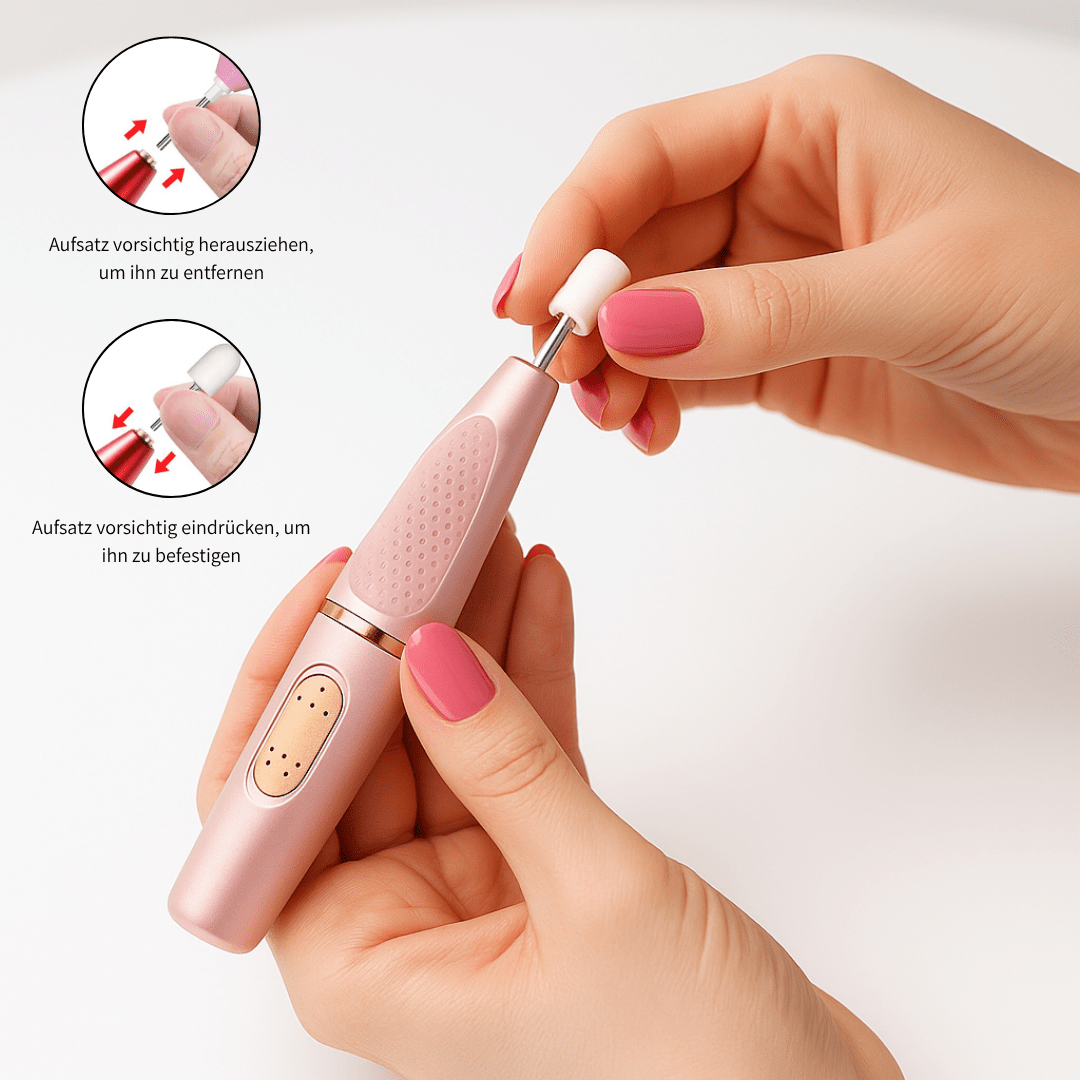 NailPro Deluxe – 11 - teiliges Nagelfräser - Set - SKNLY