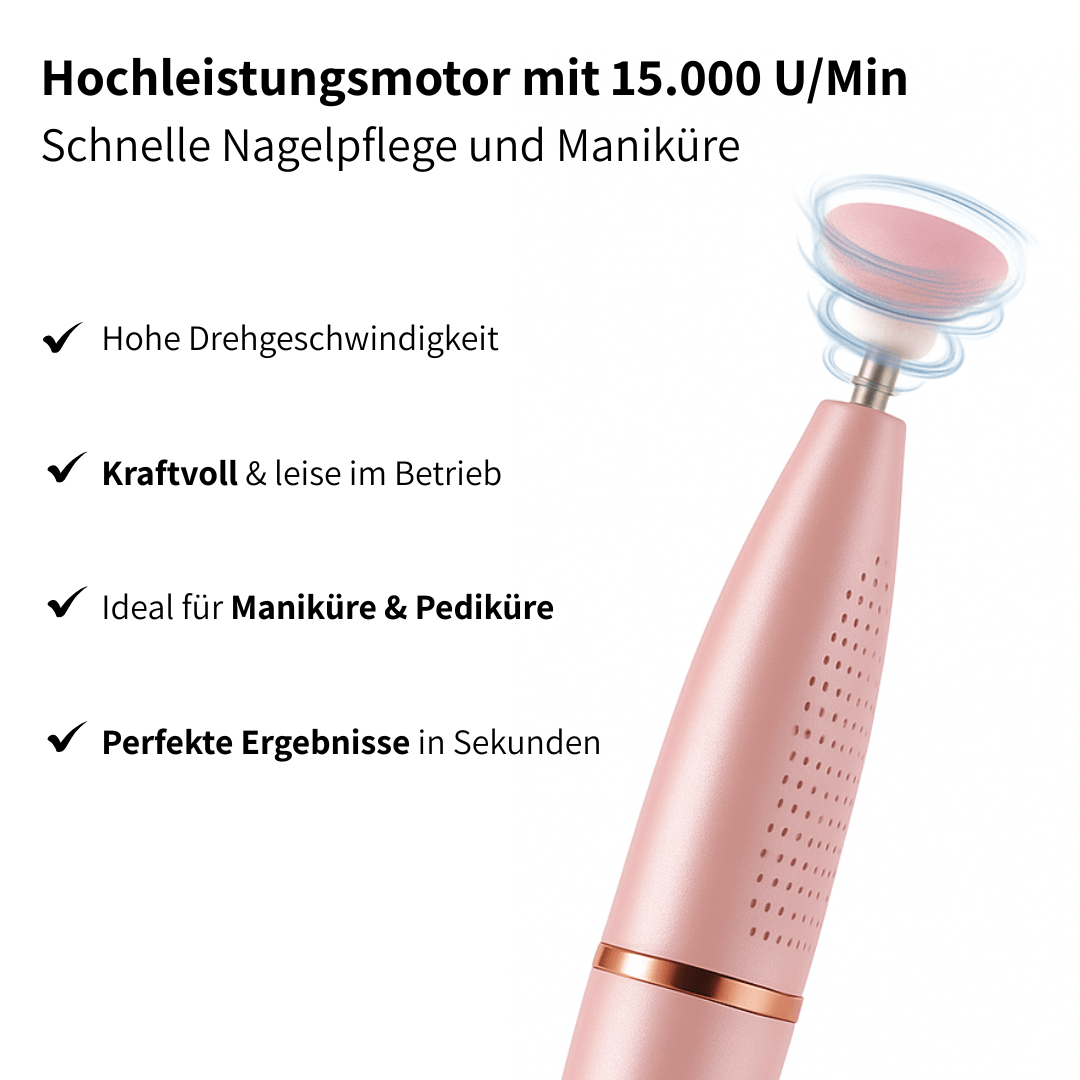 NailPro Deluxe – 11 - teiliges Nagelfräser - Set - SKNLY