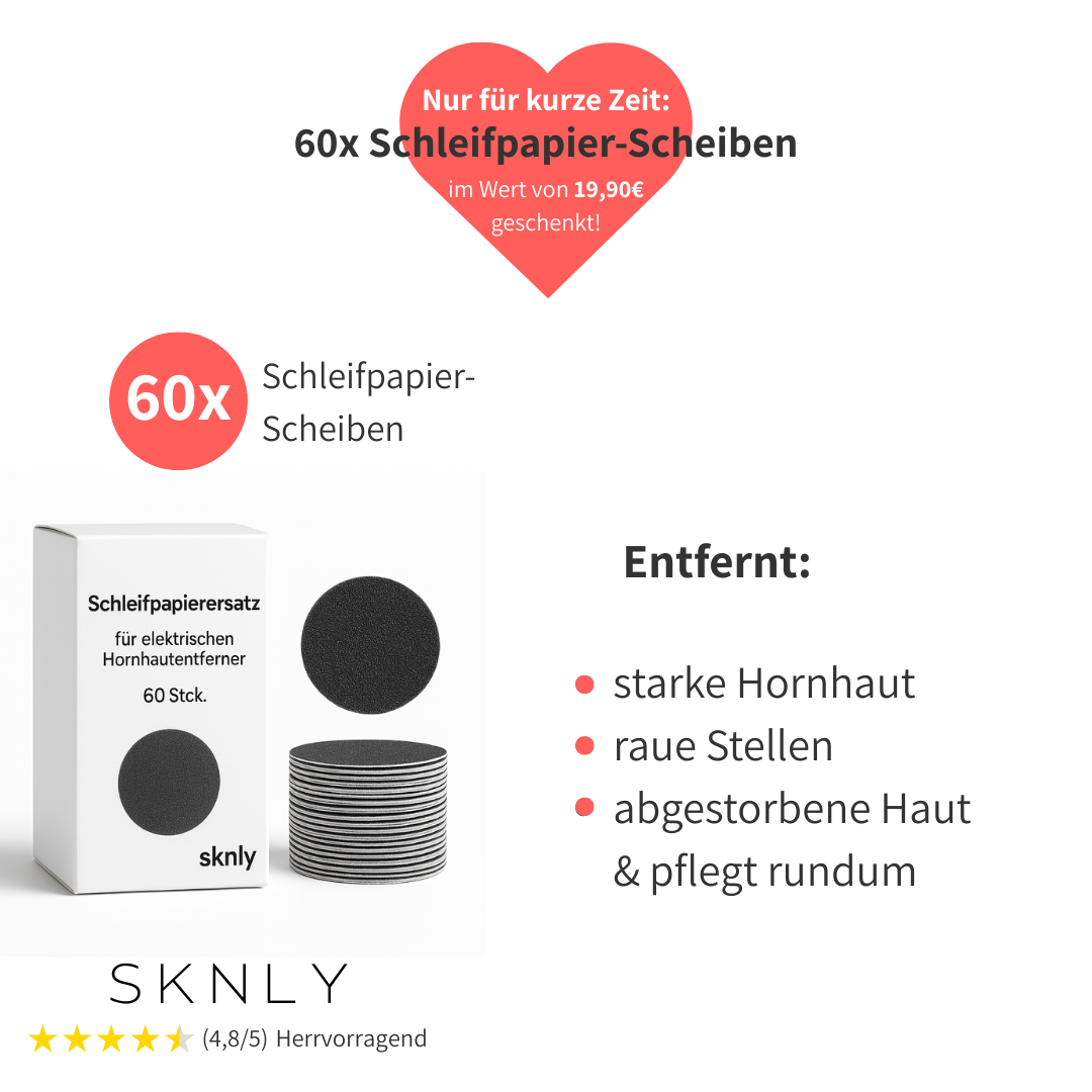 SKNLY™ - Elektrischer Hornhautentferner