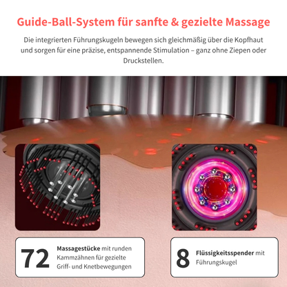 SKNLY™ 3in1 Kopfhaut-Massagebürste für kräftiges & volleres Haar