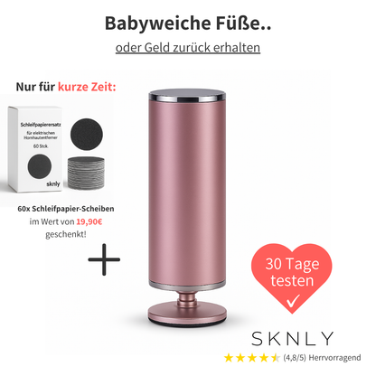 SKNLY™ - Elektrischer Hornhautentferner