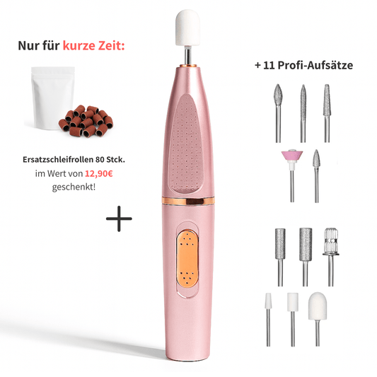 NailPro Deluxe – 11 - teiliges Nagelfräser - Set - SKNLY