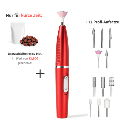 NailPro Deluxe – 11 - teiliges Nagelfräser - Set - SKNLY