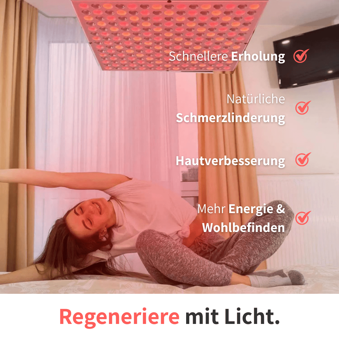 VitalLight - LED Rotlicht Panel - SKNLY