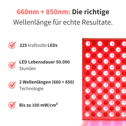 VitalLight - LED Rotlicht Panel - SKNLY